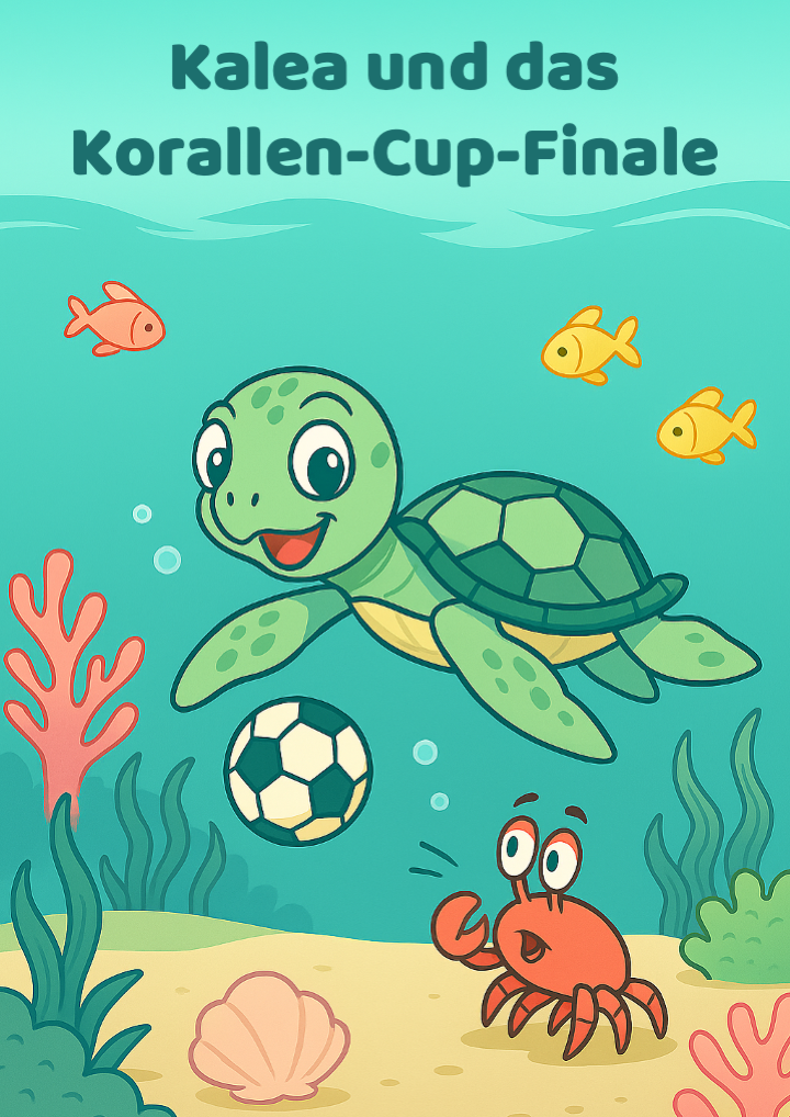 sustainaGOAL activity book - Kalea und das Korallen-Cup-Finale